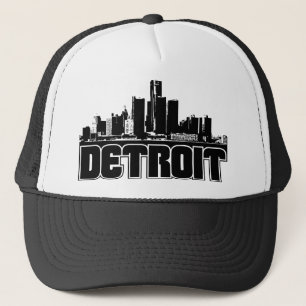 Detroit Skyline Trucker Hat