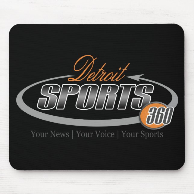 Detroit Sports 360 Mouse Pad (Front)