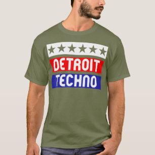 Detroit Techno House Music Festival USA EDM T-Shirt