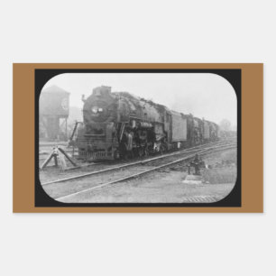 Detroit Terminal Railroad Locomotive Rectangular Sticker