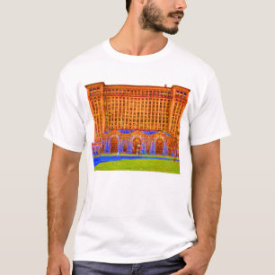 detroit train station odd colour T-Shirt