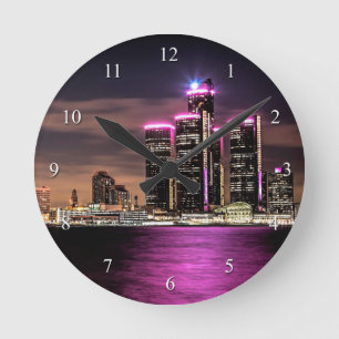 Detroit Wall Clock