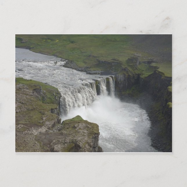 Dettifoss Island Postcard (Front)
