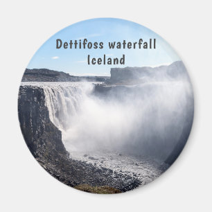 Dettifoss Waterfall in Vatnajokull NP - Iceland Magnet