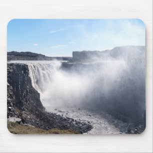 Dettifoss Waterfall in Vatnajokull NP - Iceland Mouse Mat