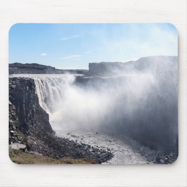 Dettifoss Waterfall in Vatnajokull NP - Iceland Mouse Mat (Front)