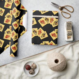Deuces Wild Card Play Wrapping Paper