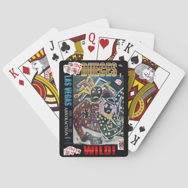 DEUCES WILD PLAYING CARDS (Back)