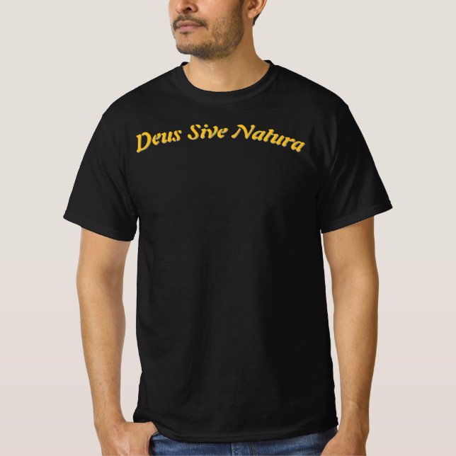 Deus Sive Natura T-Shirt (Front)