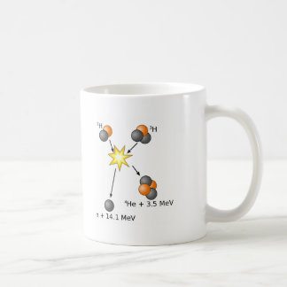 Deuterium Tritium Fusion Coffee Mug