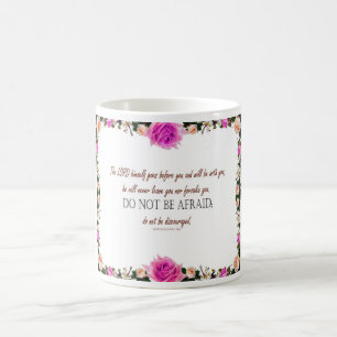 Deuteronomy 31:8, 'Nor Forsake You' Mug