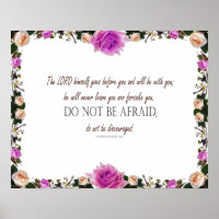 Deuteronomy 31, Do Not Be Afraid,