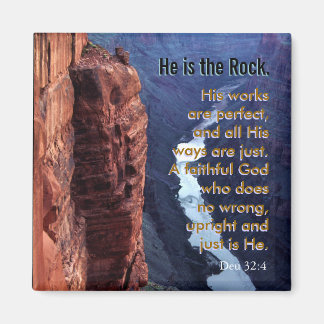 Deuteronomy 32:4 Scripture Magnet