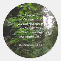 Deuteronomy 4:29 ~ Seek the Lord