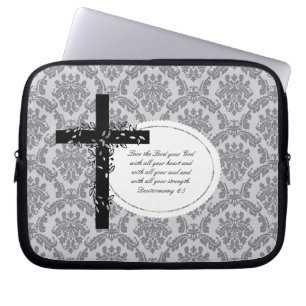 Deuteronomy 6:5 Laptop/Netbook Carrier Sleeve