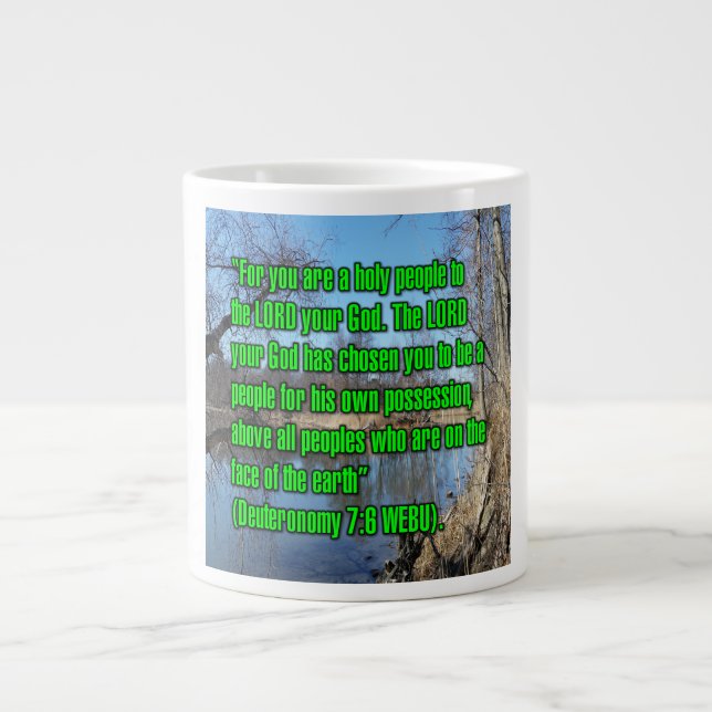Deuteronomy 7:6 WEBU  Mug (Front)