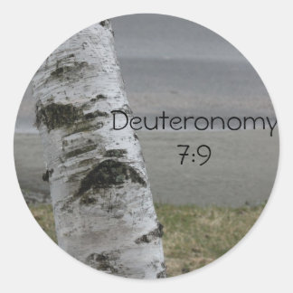 Deuteronomy 7:9 Sticker