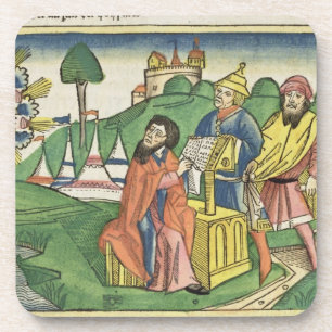 Deuteronomy: Frontispiece in which God makes the L Coaster