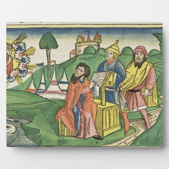 Deuteronomy: Frontispiece in which God makes the L Plaque (Front)