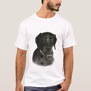 Deutsch Drahthaar, a fantastic pheasant and quail  T-Shirt
