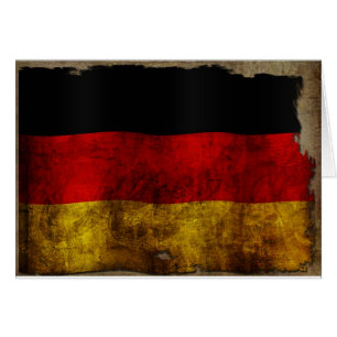 Deutsch Flagge - Vintage...
