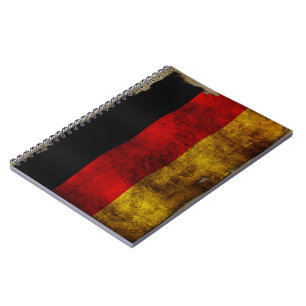 Deutsch Flagge - Vintage... Notebook