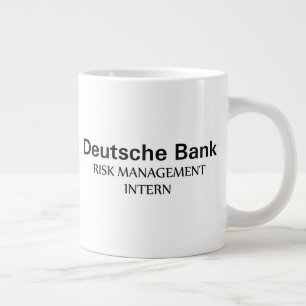 Deutsche Bank Risk Management Intern  Large Coffee Mug
