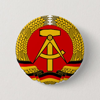 Deutsche Demokratische Republik 6 Cm Round Badge