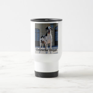 Deutsche Dogge, Great Dane, Dogs, Dogue Allemand Travel Mug