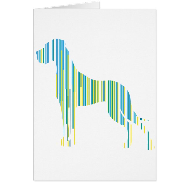 Deutsche Dogge Minimalistisch (Front)