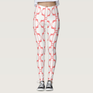 Deutsche Doggen coral Leggings