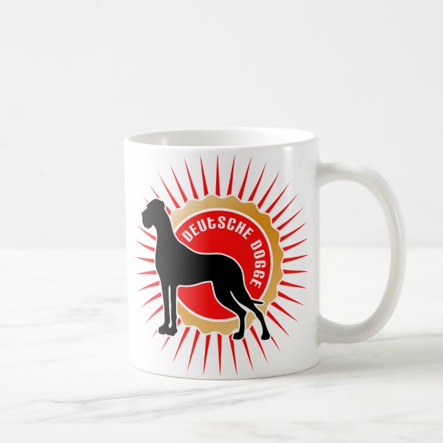 Deutsche Doggen Tasse Coffee Mug (Right)