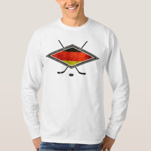 Deutsche Eishockey T-Shirt with Name & Number