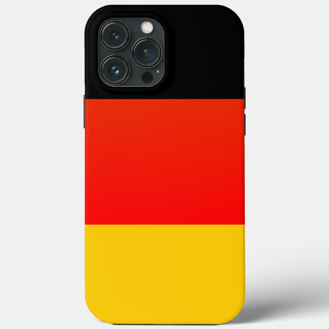 Deutsche Flagge German Flag Totally  Case-Mate iPhone Case (Back)