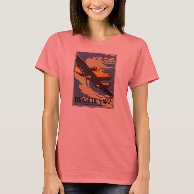 Deutsche Lufthansa Retro T-shirt (Front)
