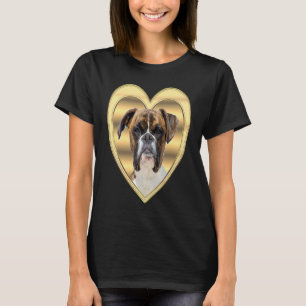 Deutscher Boxer  Dog Heart   Boxer  German Boxer   T-Shirt