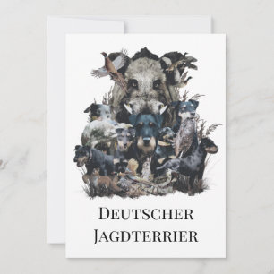 Deutscher Jagdterrier Invitation