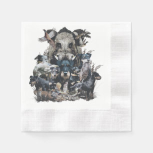 Deutscher Jagdterrier Napkin