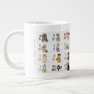 Deutsches Fingeralphabet 2 Large Coffee Mug