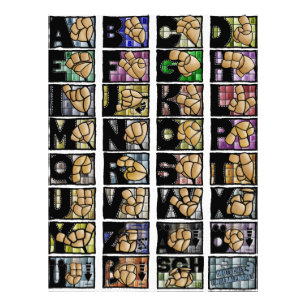 Deutsches Fingeralphabet 3 (2025) Photo Print