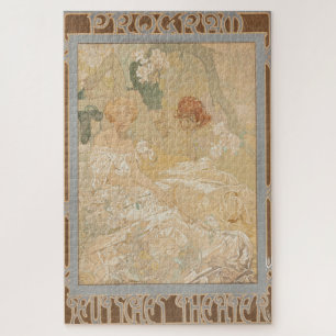 Deutsches Schauspiel-Haus Theatre Program by Mucha Jigsaw Puzzle