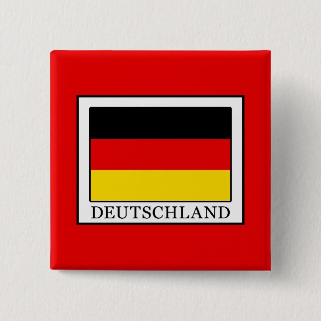 Deutschland 15 Cm Square Badge (Front)