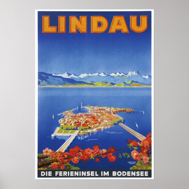 " Deutschland: 1935 - Lindau am Bodensee Reise  Poster (Front)
