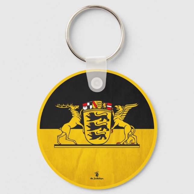 " Deutschland: 1950er/heute - Baden Württemberg Key Ring (Front)