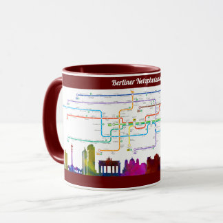 " Deutschland: 2021/heute BERLIN - U/S-Bahn Tasse Mug