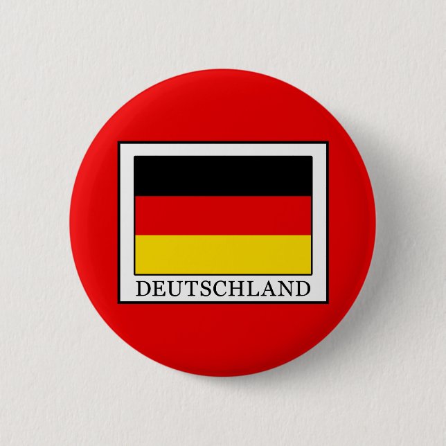 Deutschland 6 Cm Round Badge (Front)
