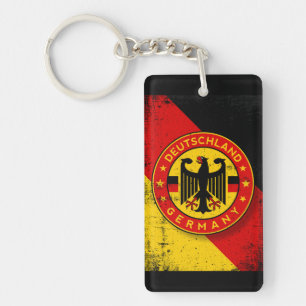 Deutschland, Badge of Germany Key Ring