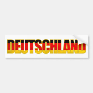 Deutschland Bumper Sticker