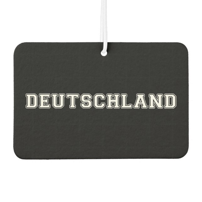 Deutschland Car Air Freshener (Front)