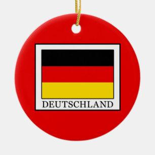 Deutschland Ceramic Tree Decoration